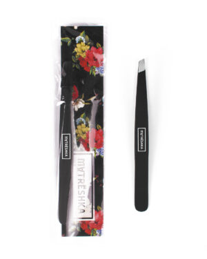 Tweezers black "сlassic" Matreshka