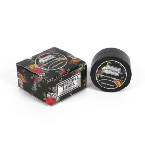 Eyebrow henna Dark brown, 10 capsules, small jar Matreshka
