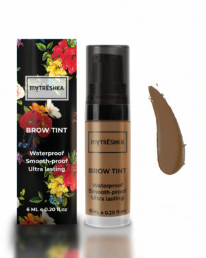 Waterproof brow tint Light brown color, 6 ml Matreshka